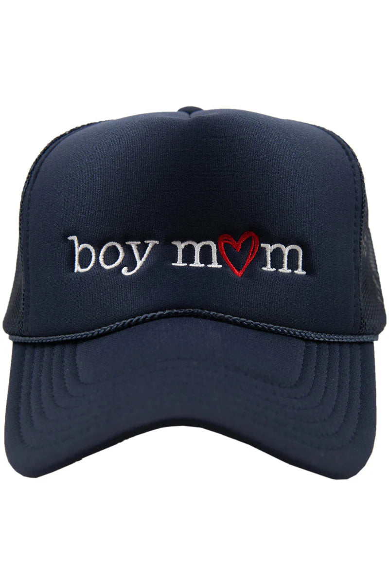 BOY MOM TRUCKER HAT - Molly's! A Chic and Unique Boutique 