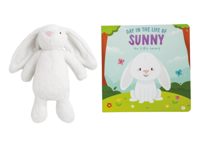 BUNNY BOOK WITH PLUSH BUNNY - Molly's! A Chic and Unique Boutique 