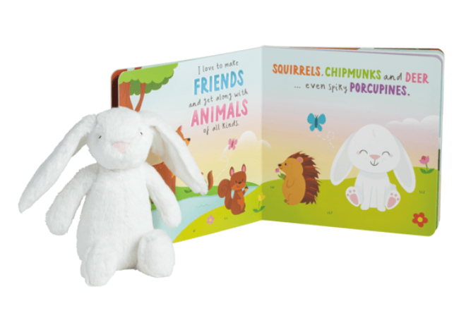 BUNNY BOOK WITH PLUSH BUNNY - Molly's! A Chic and Unique Boutique 