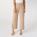GEORGIE WIDE LEG CROPPED PANTS - Sand *PREVIEW* - Molly's! A Chic and Unique Boutique 