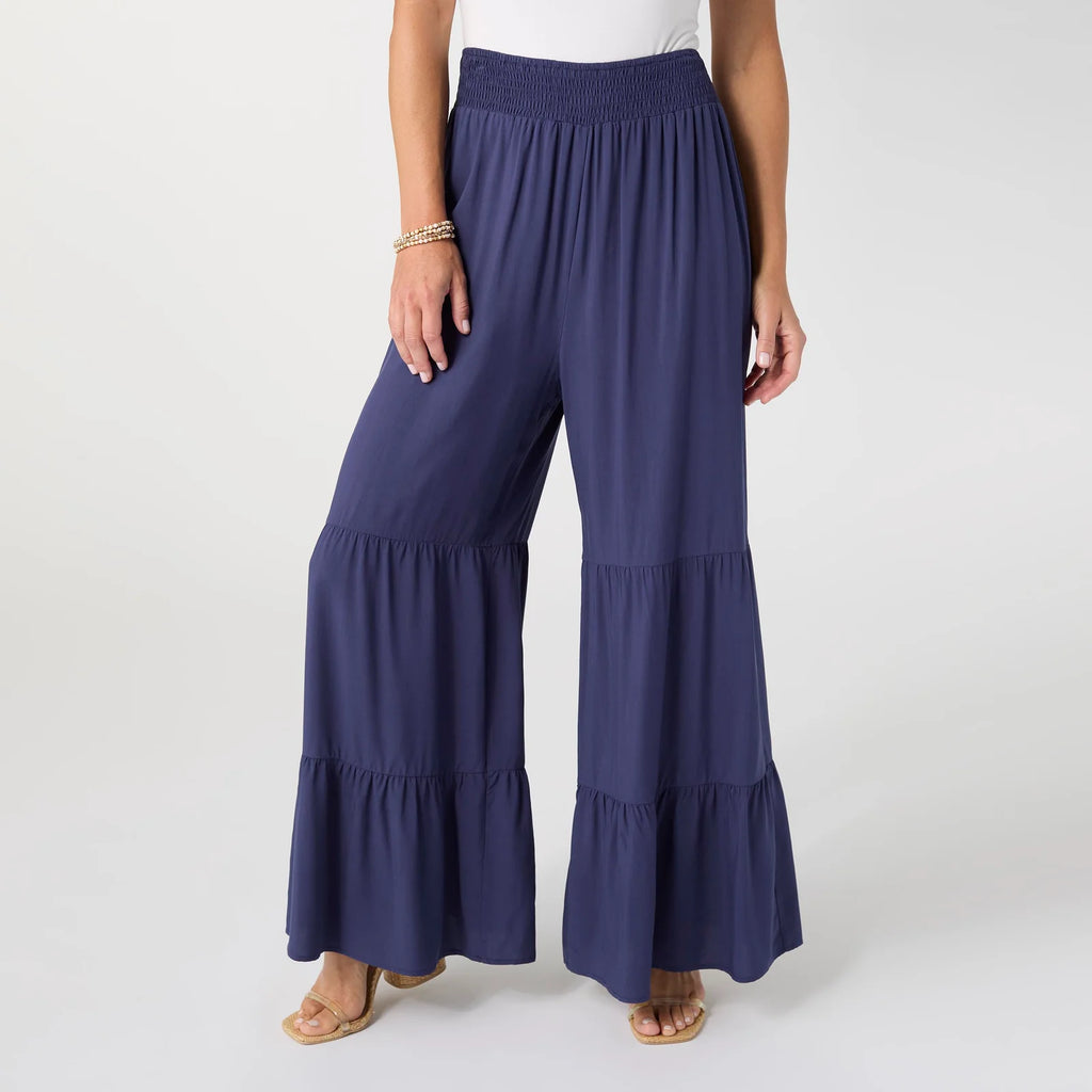 Hallie Tiered Wide Leg Pant *PREVIEW* - Molly's! A Chic and Unique Boutique 