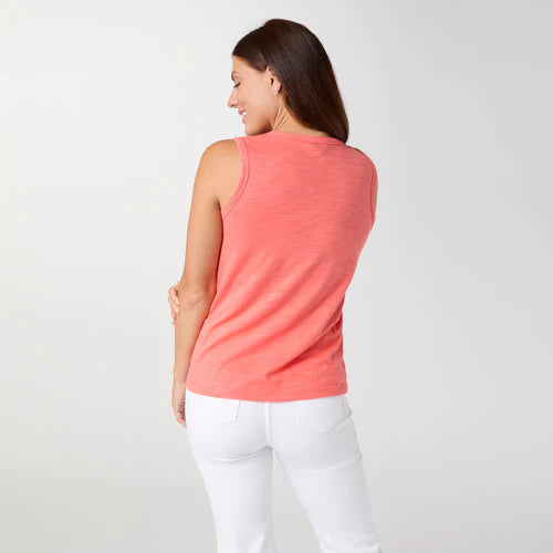RYLEE STRIPE SHOULDER TANK *PREVIEW* - Molly's! A Chic and Unique Boutique 