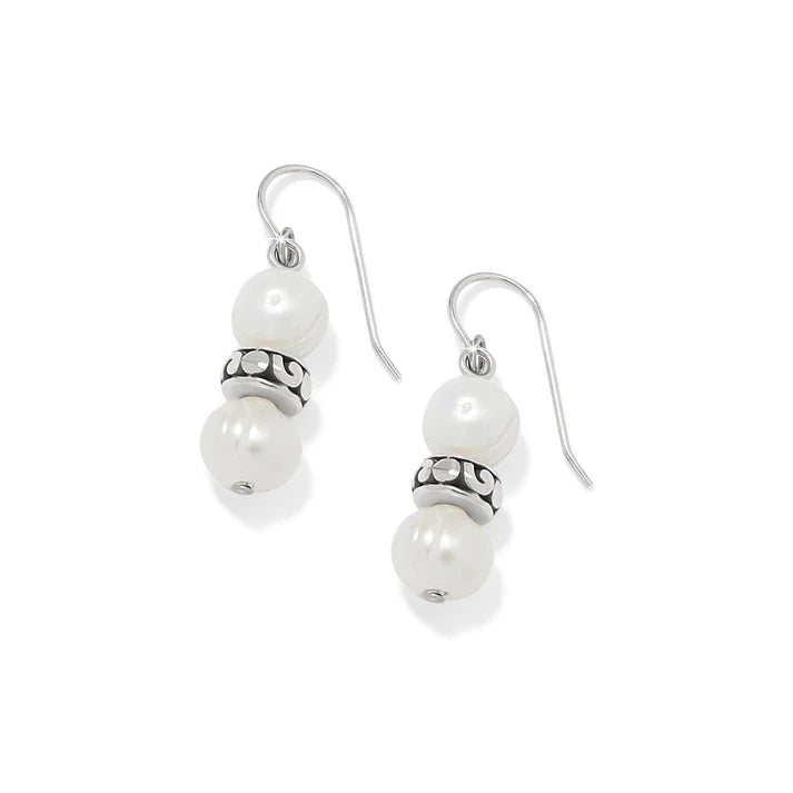 CONTEMPO HEART PEARL FRENCH WIRE EARRINGS - Molly's! A Chic and Unique Boutique 