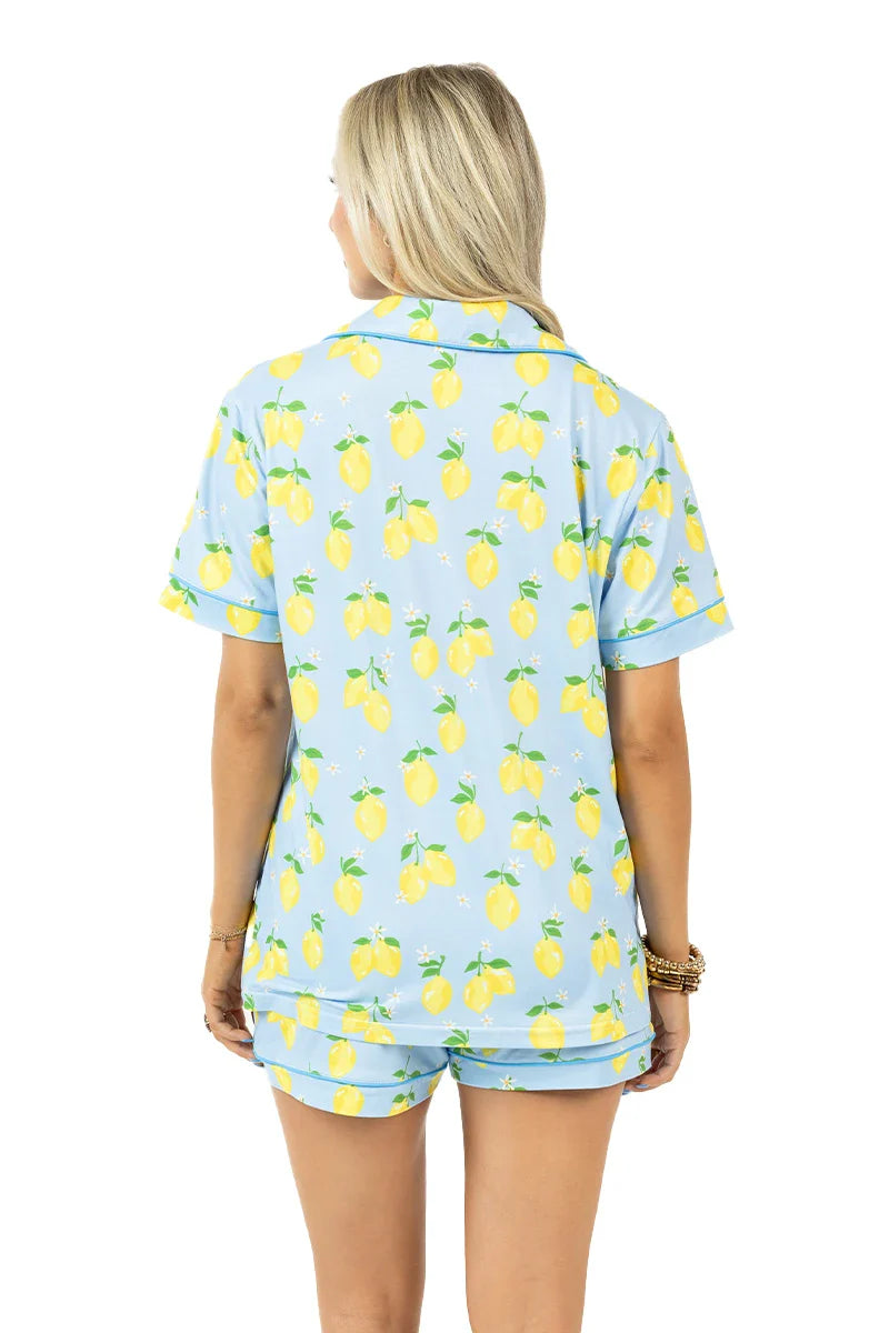 ZESTY LEMONS LOUNGEWEAR SET - Molly's! A Chic and Unique Boutique 
