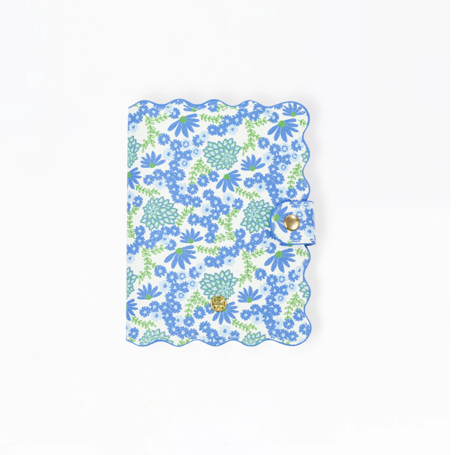 Passport Cover - Daisy Chain White