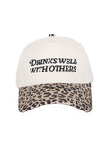 DRINKS WELL WITH OTHERS VINTAGE HAT