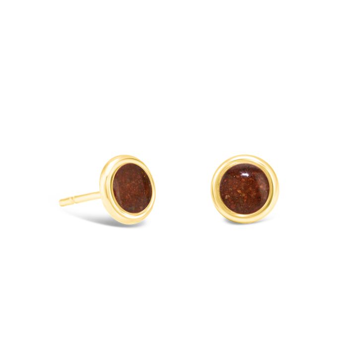 DROP STUD EARRINGS- 14KT GOLD VERMEIL - Molly's! A Chic and Unique Boutique 