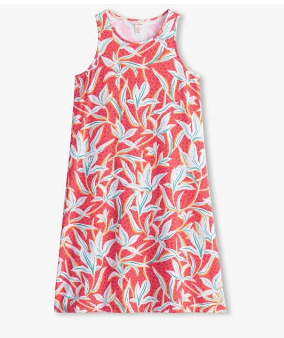TANK DRESS LEAFY FLORAL - Molly's! A Chic and Unique Boutique 