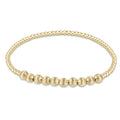 Dignity Beaded Bliss 2mm Bead Bracelet - 4mm Gold - Molly's! A Chic and Unique Boutique 