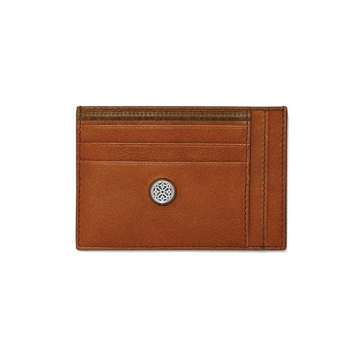 FERRARA SLIM CARD CASE- BROWN - Molly's! A Chic and Unique Boutique 