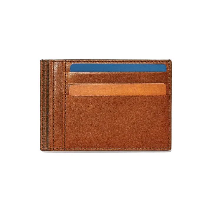 FERRARA SLIM CARD CASE- BROWN - Molly's! A Chic and Unique Boutique 