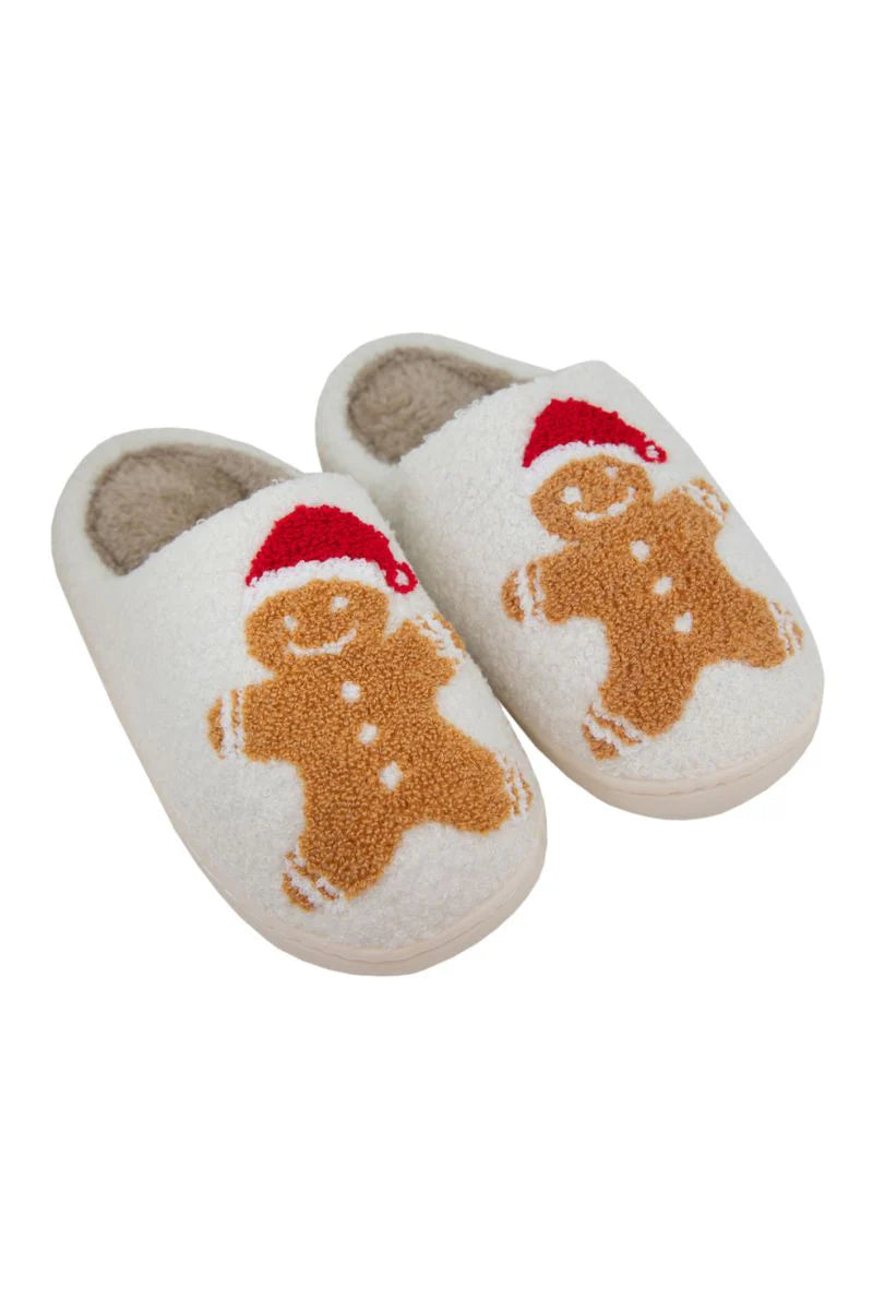 GINGERBREAD SLIPPERS