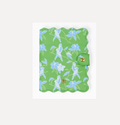 Passport Cover - Tiki Tropics Green
