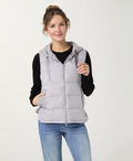 Casey Down Filled Vest with Contrast