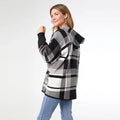 HAWTHORNE PLAID HOODED CARDIGAN - Molly's! A Chic and Unique Boutique 