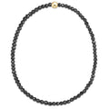FACETED HEMATITE 2MM BEAD BRACELET & BRACELET WITH INSPIRE GOLD CHARM - Molly's! A Chic and Unique Boutique 