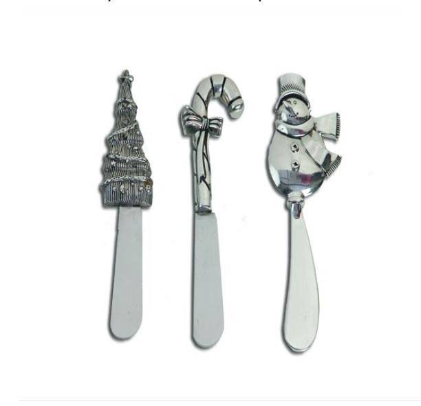 Gift Essentials Holiday 3 Piece Spreader Set - Molly's! A Chic and Unique Boutique 