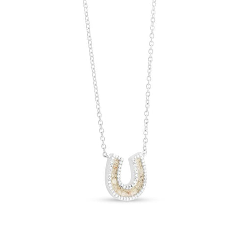 Horseshoe Stationary Necklace - Molly's! A Chic and Unique Boutique 
