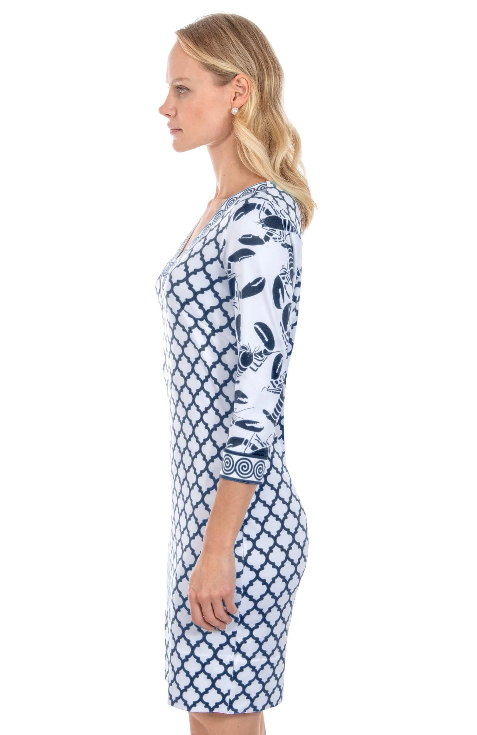 LOBSTER SOUP DRESS - NAVY - Molly's! A Chic and Unique Boutique 