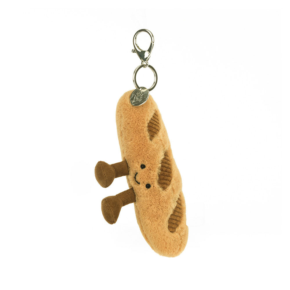JELLYCAT AMUSABLES BAGUETTE BAG CHARM