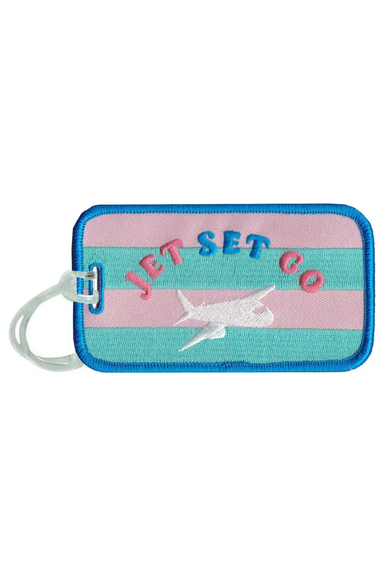 JET SET GO LUGGAGE TAG