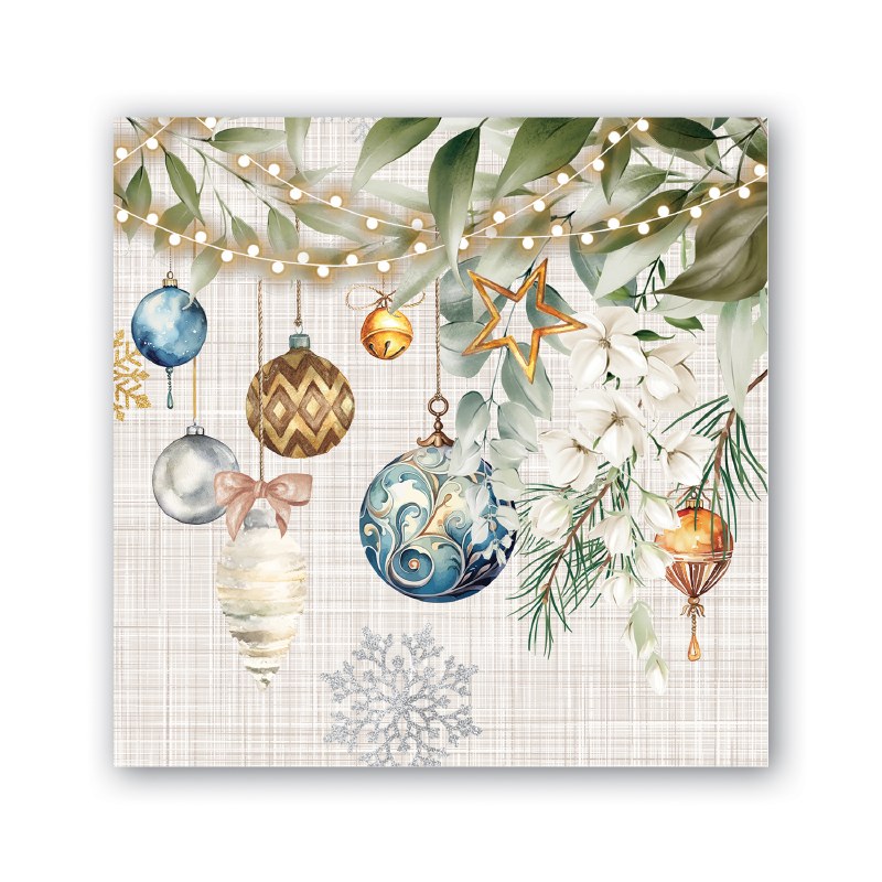 Peace on Earth Cocktail Napkin
