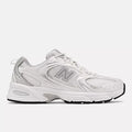 MENS 530- WHITE WITH SILVER METALLIC