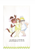 NO ONE WILL EVER GIRLFRIENDS PRINTED TOWEL - Molly's! A Chic and Unique Boutique 