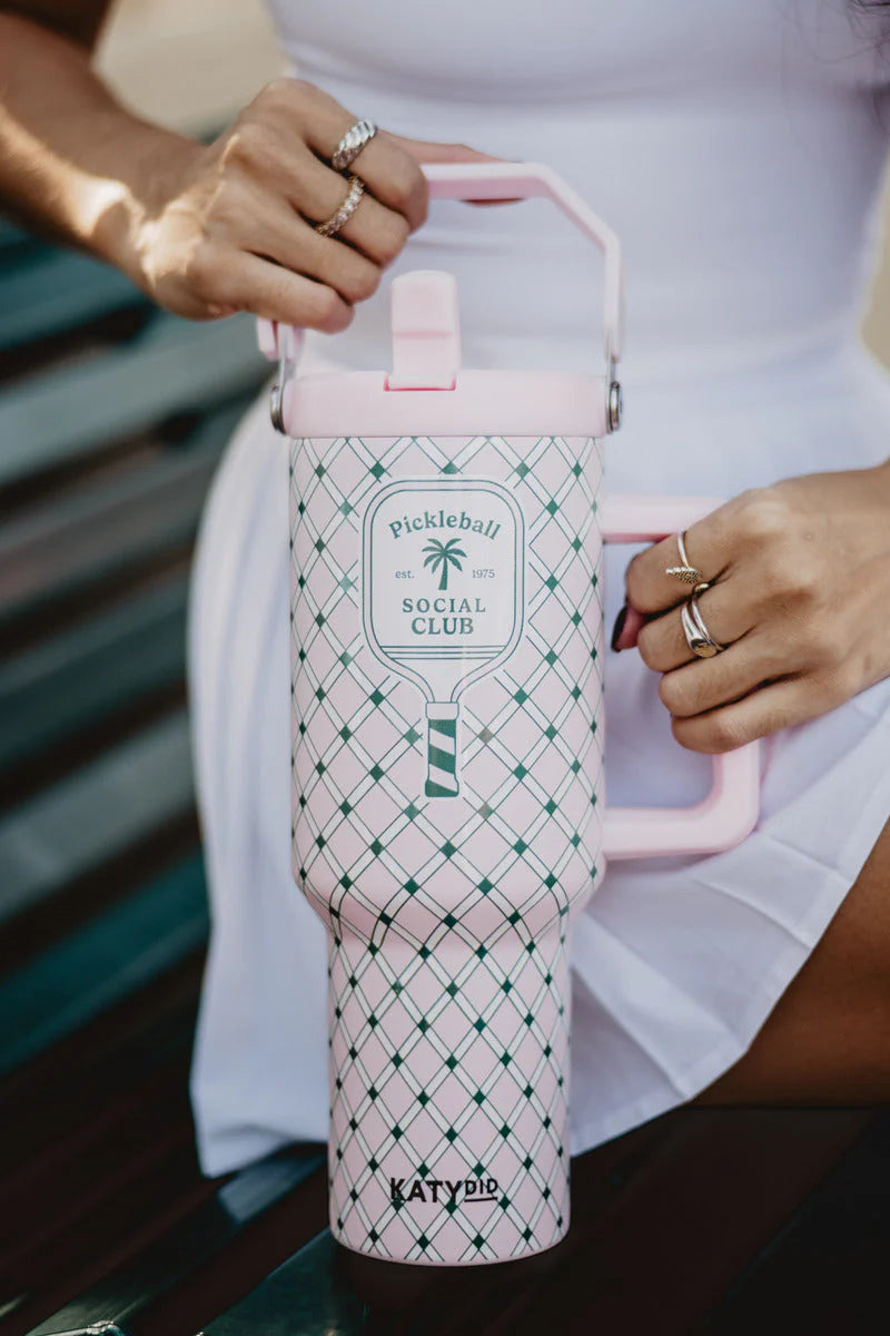 PICKLEBALL SOCIAL CLUB 38OZ TUMBLER - Molly's! A Chic and Unique Boutique 