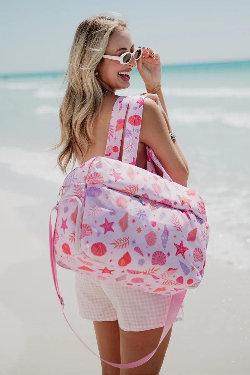 Beach Seashells Weekender Bag