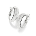 PRETTY TOUGH ARCH HOOP EARRINGS - Molly's! A Chic and Unique Boutique 