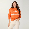 Hello Pumpkin Long Sleeve Sweater - Molly's! A Chic and Unique Boutique 