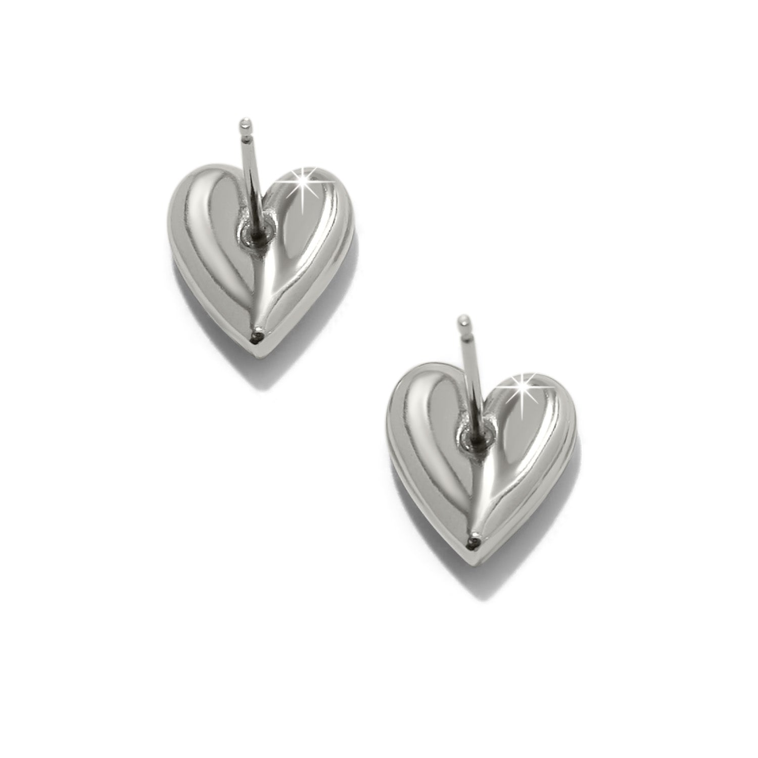 Cascade Heart Post Earrings