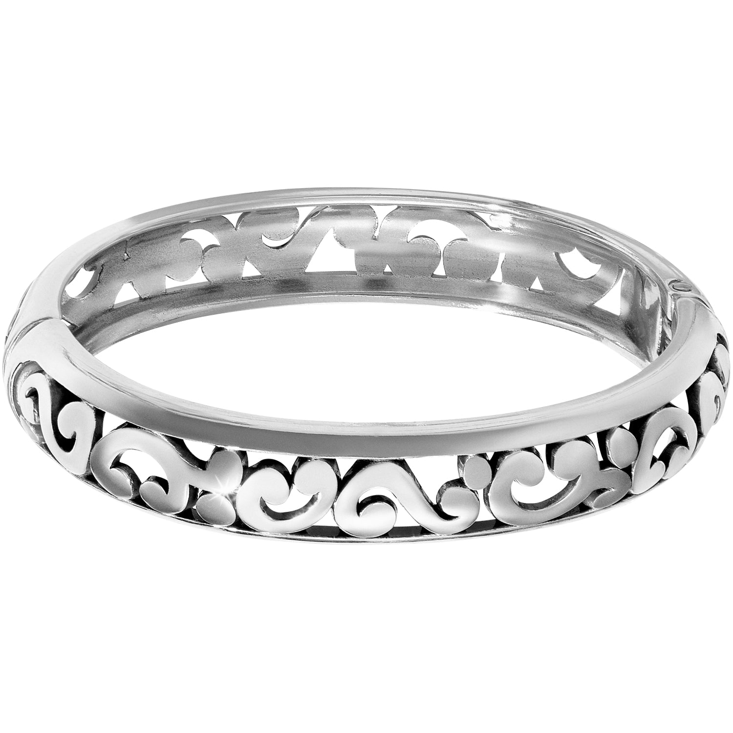 Contempo Medium Hinged Bangle - Molly's! A Chic and Unique Boutique 