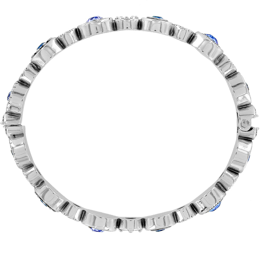 Halo Burst Hinged Bangle