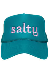 SALTY FOAM TRUCKER HAT- DARK TEAL - Molly's! A Chic and Unique Boutique 