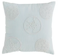 SAND DOLLAR BEADED PILLOW - Molly's! A Chic and Unique Boutique 