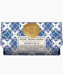 INDIGO SEAS LARGE SOAP BAR - Molly's! A Chic and Unique Boutique 