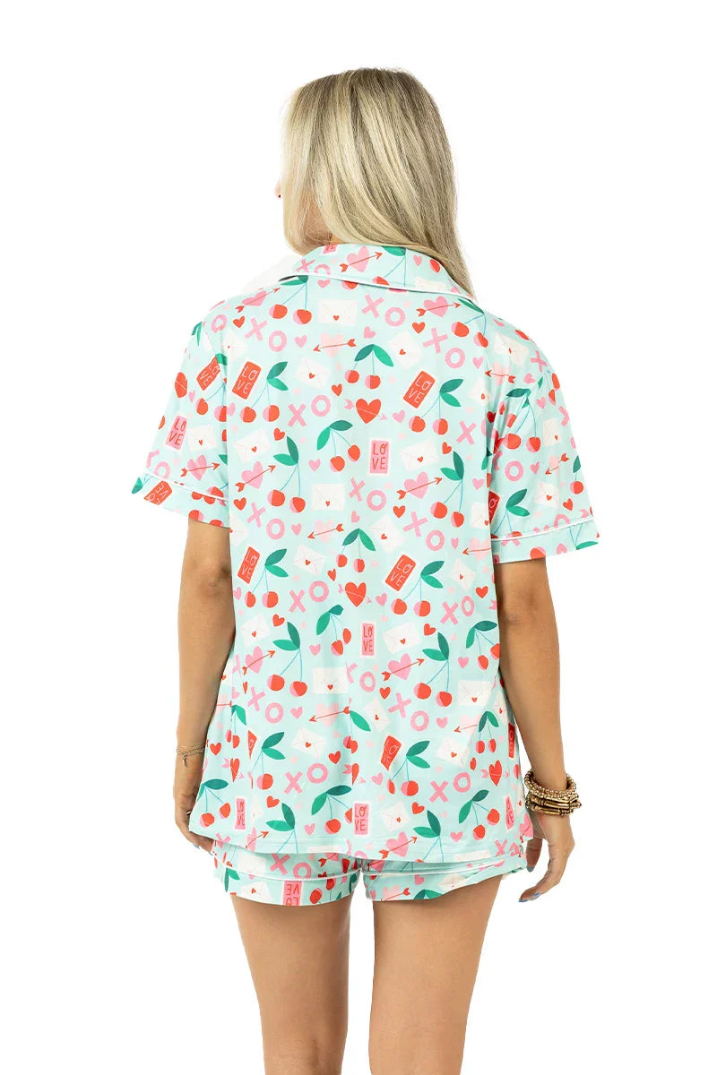 XO CHERRIES VALENTINE'S DAY PAJAMAS - Molly's! A Chic and Unique Boutique 