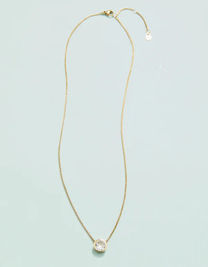 Spartina Lighthouse Necklace Cubic Zirconia 18' Gold *PREVIEW* - Molly's! A Chic and Unique Boutique 
