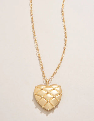 Spartina Big Heart Pillow Necklace 18" *PREVIEW* - Molly's! A Chic and Unique Boutique 