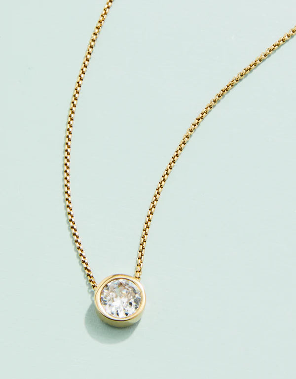 Spartina Lighthouse Necklace Cubic Zirconia 18' Gold *PREVIEW* - Molly's! A Chic and Unique Boutique 