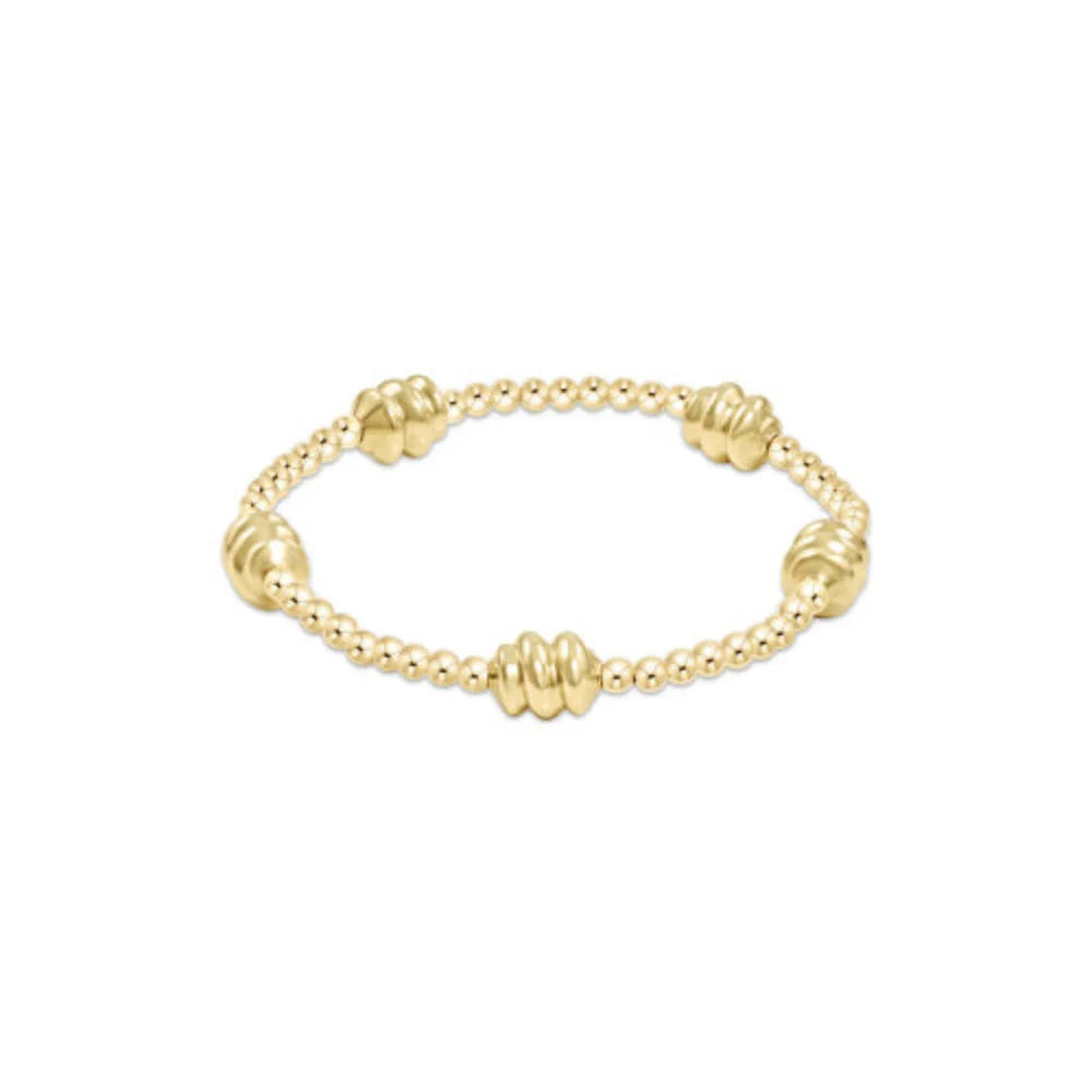 ADMIRE GOLD 3MM BEAD BRACELET - Molly's! A Chic and Unique Boutique 