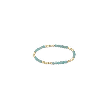 Blissful Pattern 2.5mm Bead Bracelet - Amazonite - Molly's! A Chic and Unique Boutique 