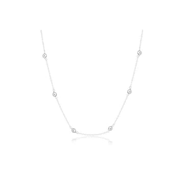 15" CHOKER SIMPLICITY CHAIN STERLING - CLASSIC 4MM STERLING - Molly's! A Chic and Unique Boutique 