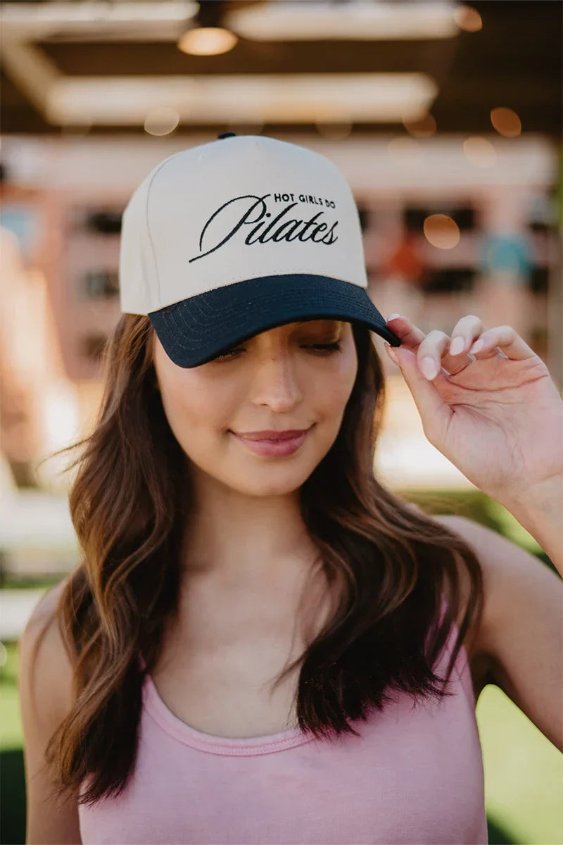 HOT GIRLS DO PILATES VINTAGE HAT
