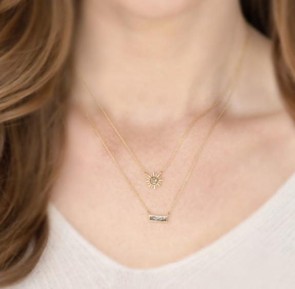 EXPLORER SUNBURST NECKLACE GOLD - Molly's! A Chic and Unique Boutique 