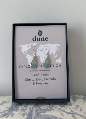 EXPLORER TEARDROP EARRINGS SILVER - Molly's! A Chic and Unique Boutique 