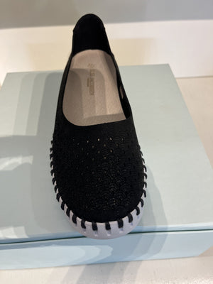 ILSE JACOBSEN TULIP BALLET FLATS- BLACK - Molly's! A Chic and Unique Boutique 