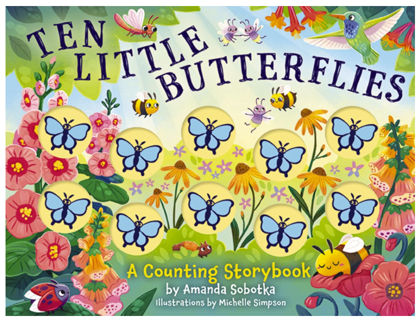 Ten Little Butterflies Book